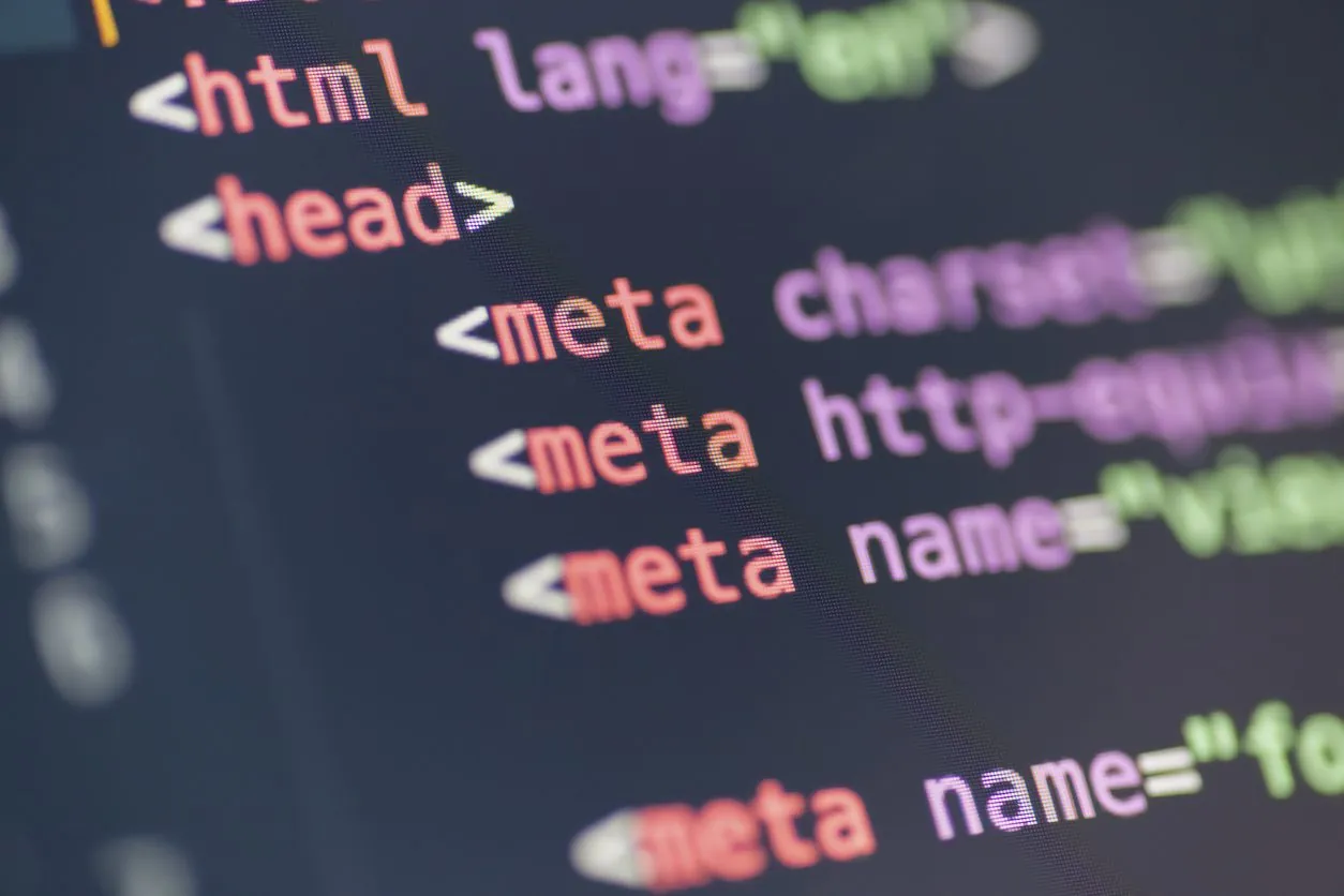 Balise meta title dans le code source HTML