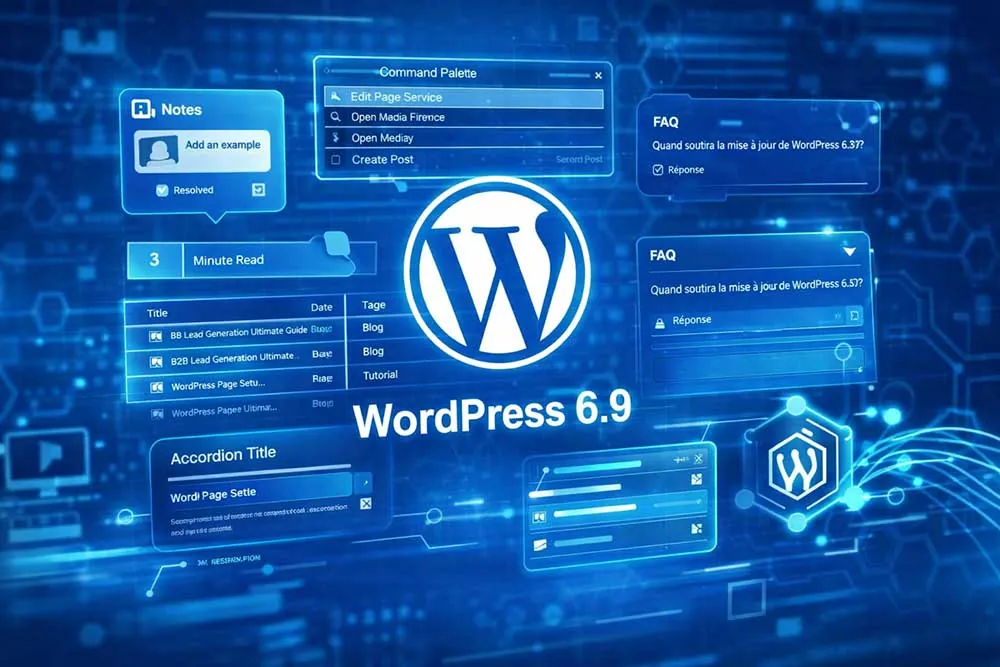 Nouveauté WordPress 6.9