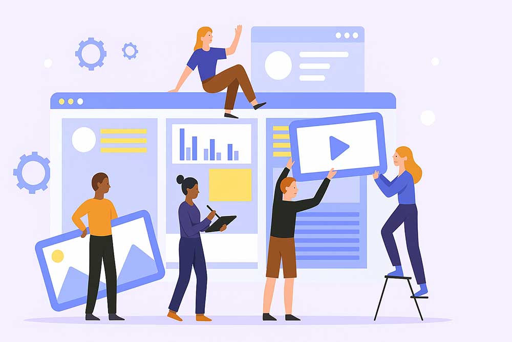 Back office d'un site web
