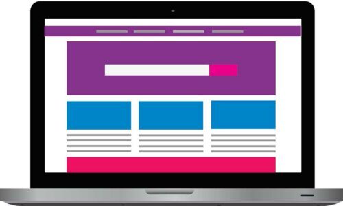 Wireframe UX site web