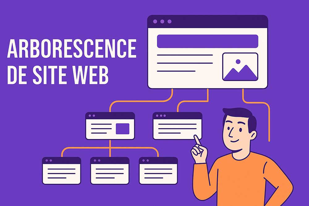 Exemple d'arborescence de site web