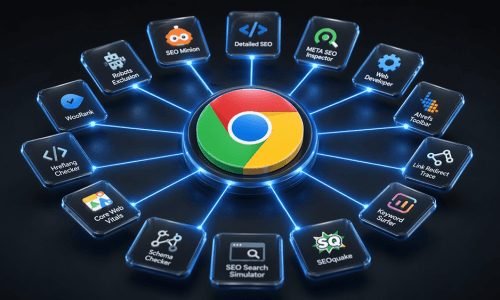 Extension SEO sur Chrome