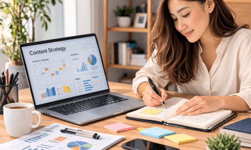 Stratégie de contenu SEO et GEO